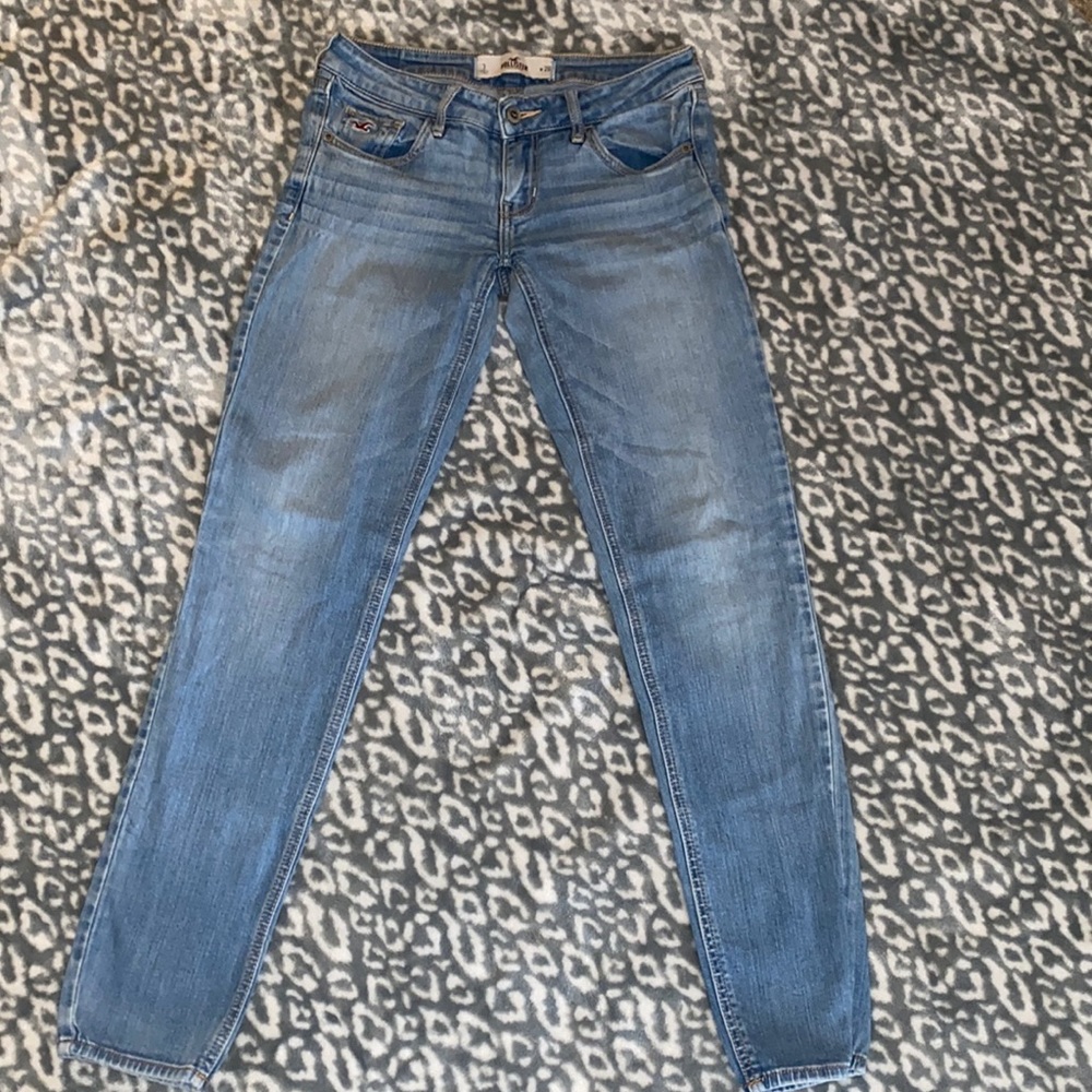 Blue jeans,size 26,brand Hollister,straight leg